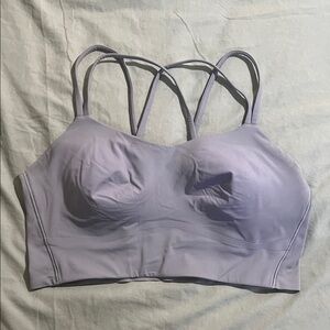 Lululemon Athletica Light Purple Strappy Sports Bra